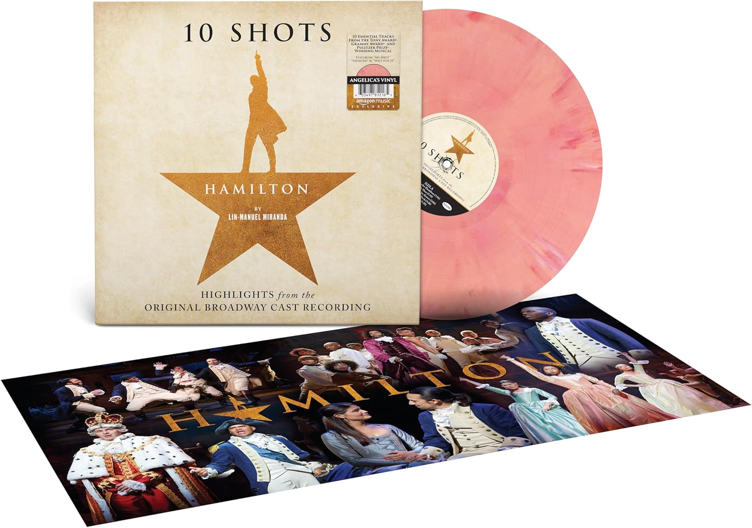 Hamilton: 10 Shots (Highlights from the Original Broadway Cast Recording) [Angelica'S Vinyl] [Amazon Exclusive]