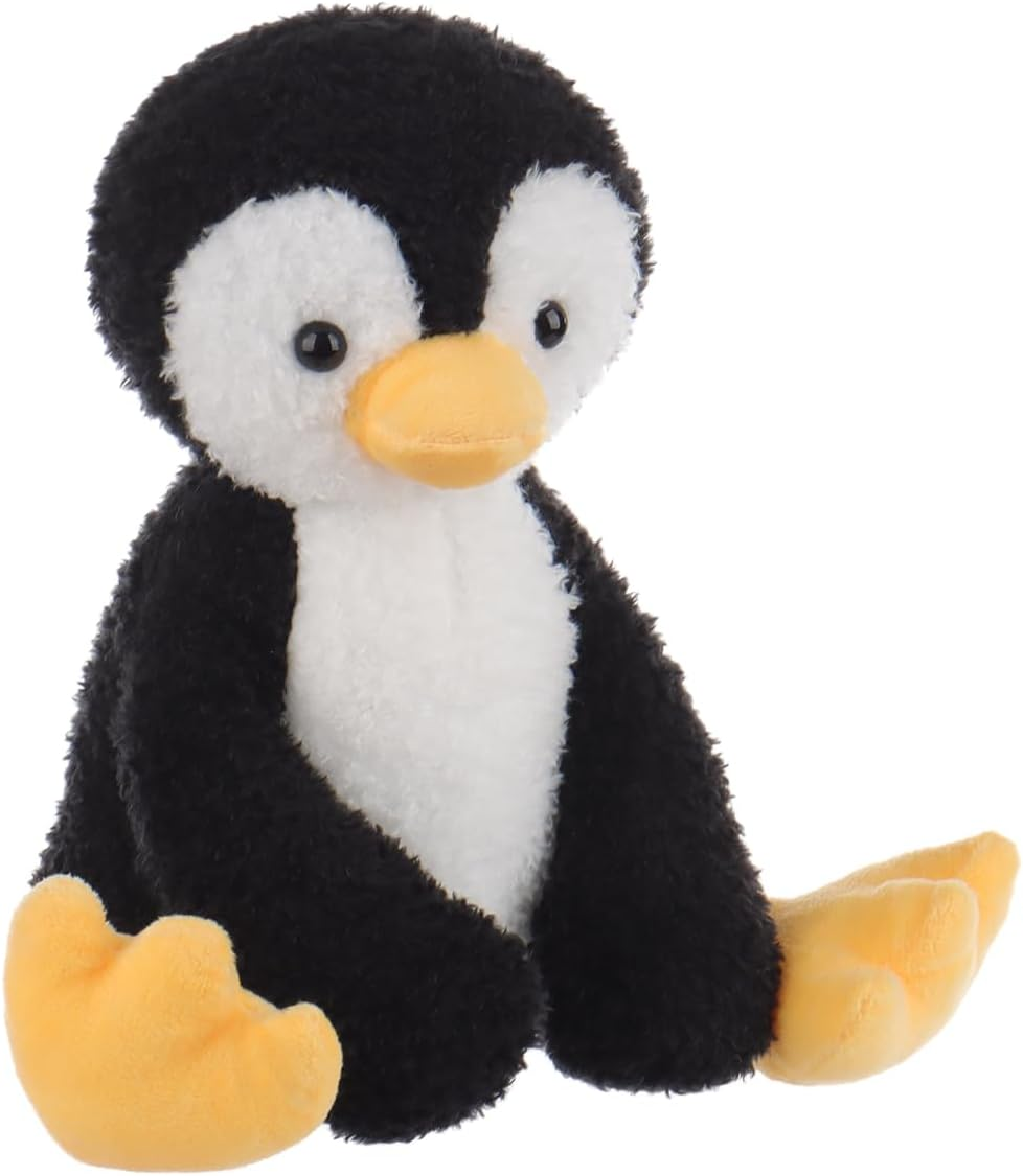 Apricot Lamb Toys Plush Velvet Penguin Stuffed Animal Soft Cuddly Perfect for Child (Velvet Penguin,8.5 Inches) image number 3