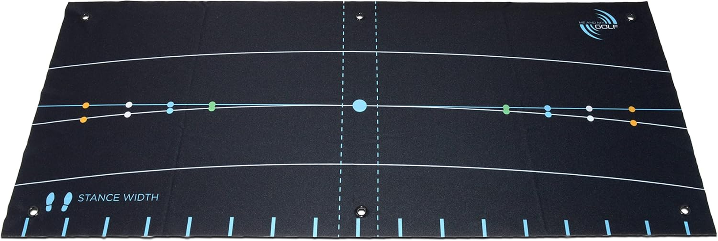 ME and My Golf Stroke Trainer - Putting Arc and Aim Target - Includes Instructional Training Videos, Black image number 2