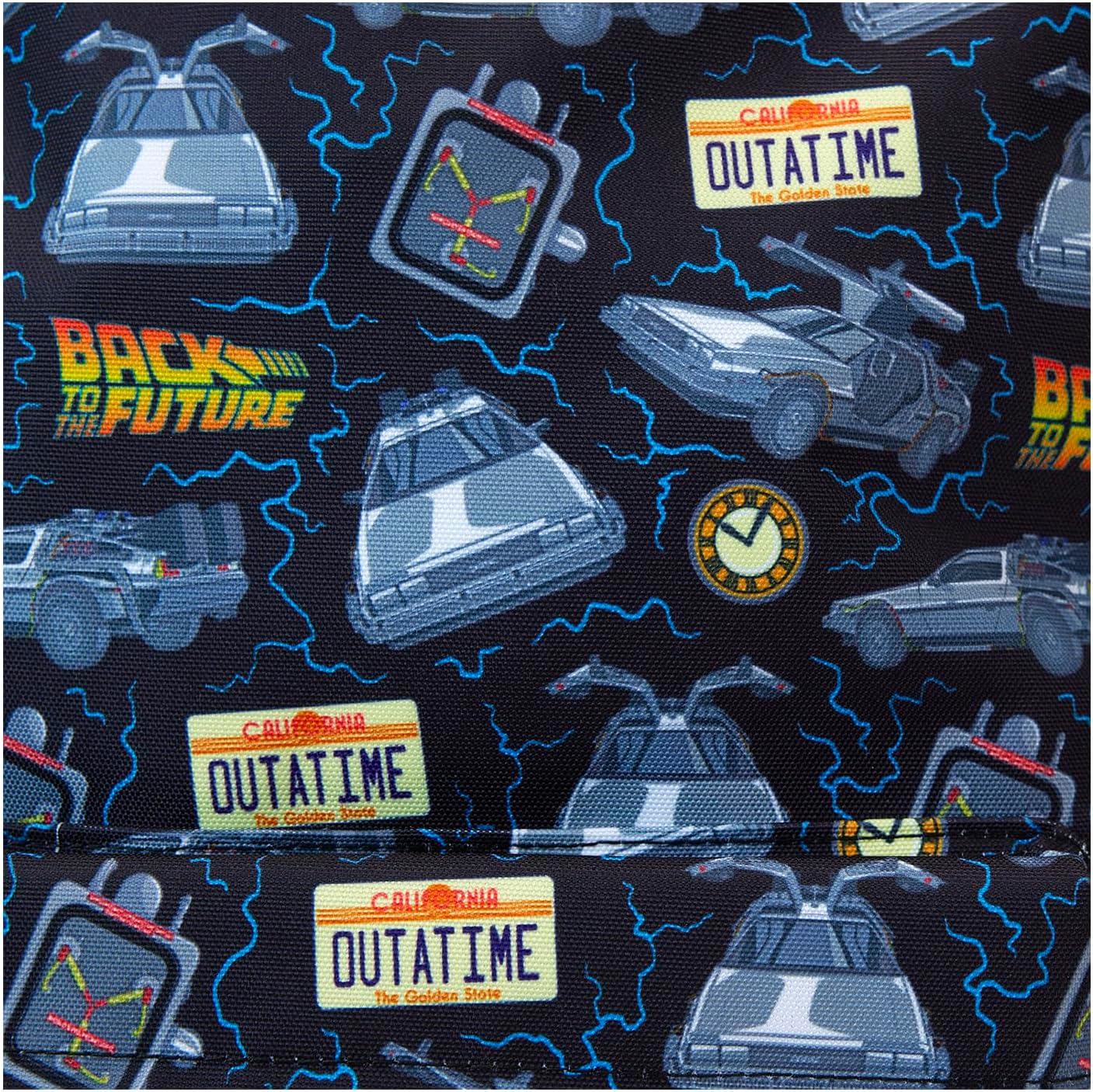 Loungefly BTTF - 40Th Anniversary Nylon Full-Size Backpack image number 5