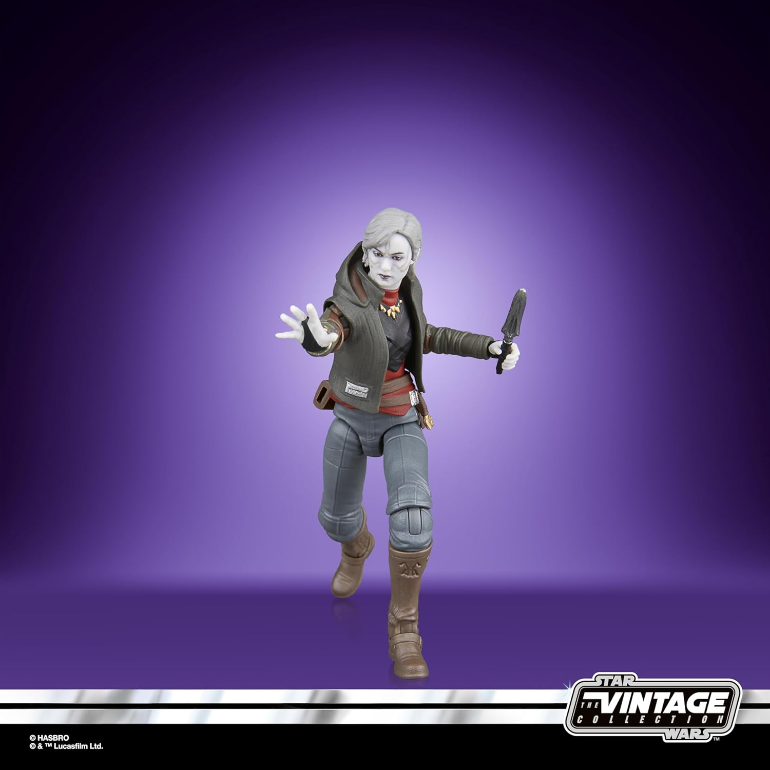 Star Wars the Vintage Collection Nightsister Merrin, Star Wars Jedi: Survivor Premium 3.75 Inch Collectible Action Figure