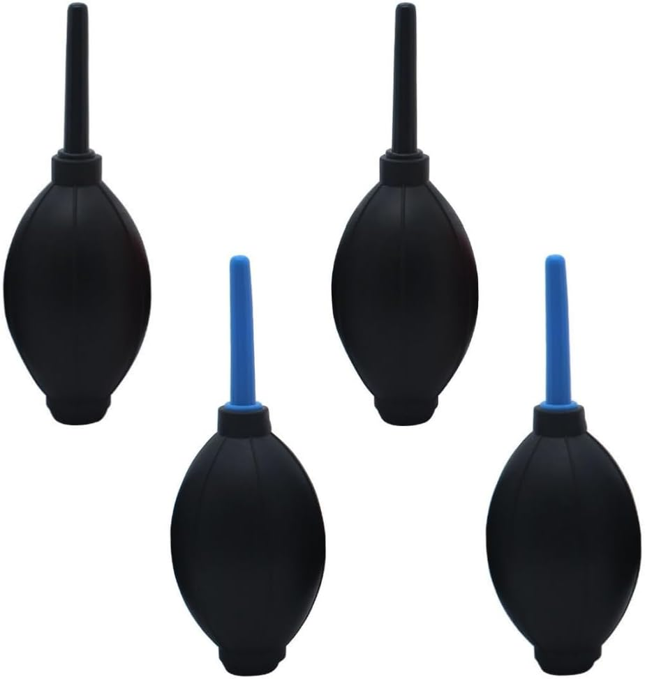 Jindizi 4Pack Soft Tip Silicone Air Blower Blaster Pump Dust Cleaner,Dust Blower Dust Cleaner Lens Blower Air Blaster, with Silicone Air Nozzle,Rubber with Soft Nozzle image number 3