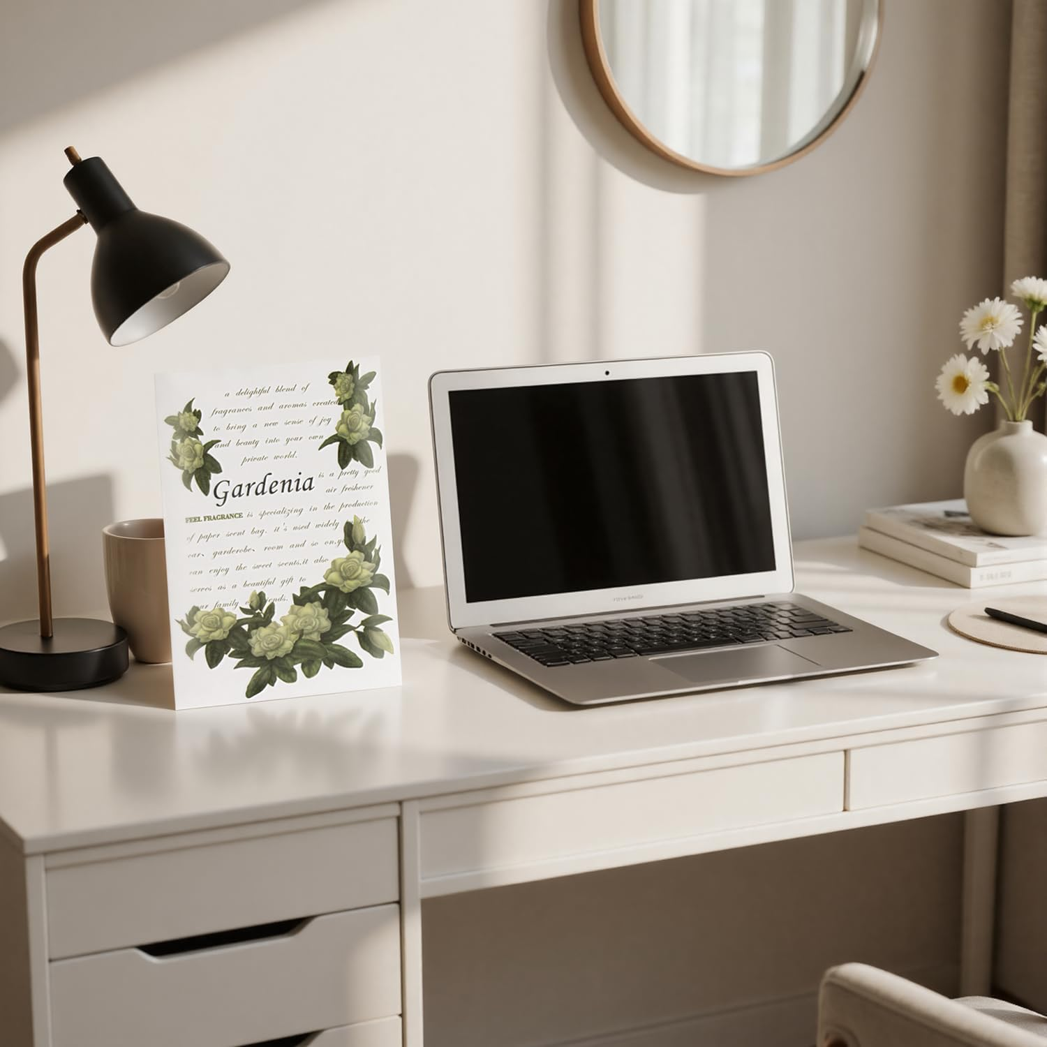 Scented Sachet for Drawers and Closets - Sachet Bags, Lot of 12 (Gardenia) - Cotton image number 4