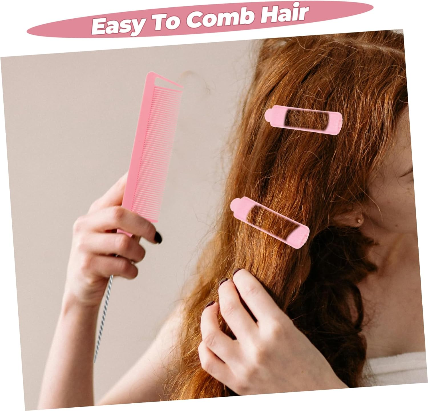 SHERCHPRY Hair Rollers Set Sponge Hair Rollers Jumbo Small for Sponge Curlers for Easy Styling Natural Curls image number 1