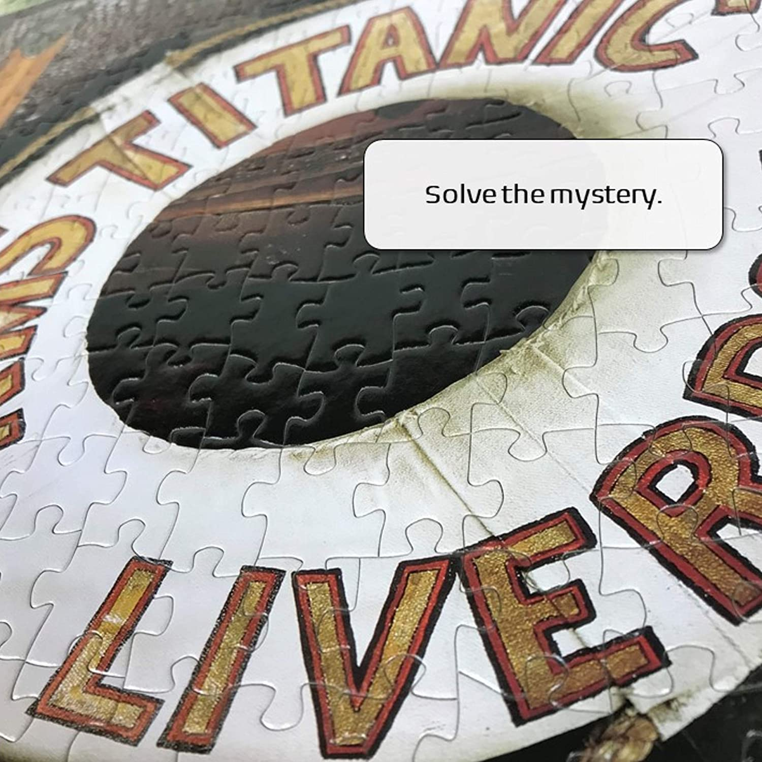 Bepuzzled, Classic Mystery 1000Pc Jigsaw Puzzle - Murder on the Titanic, image number 4