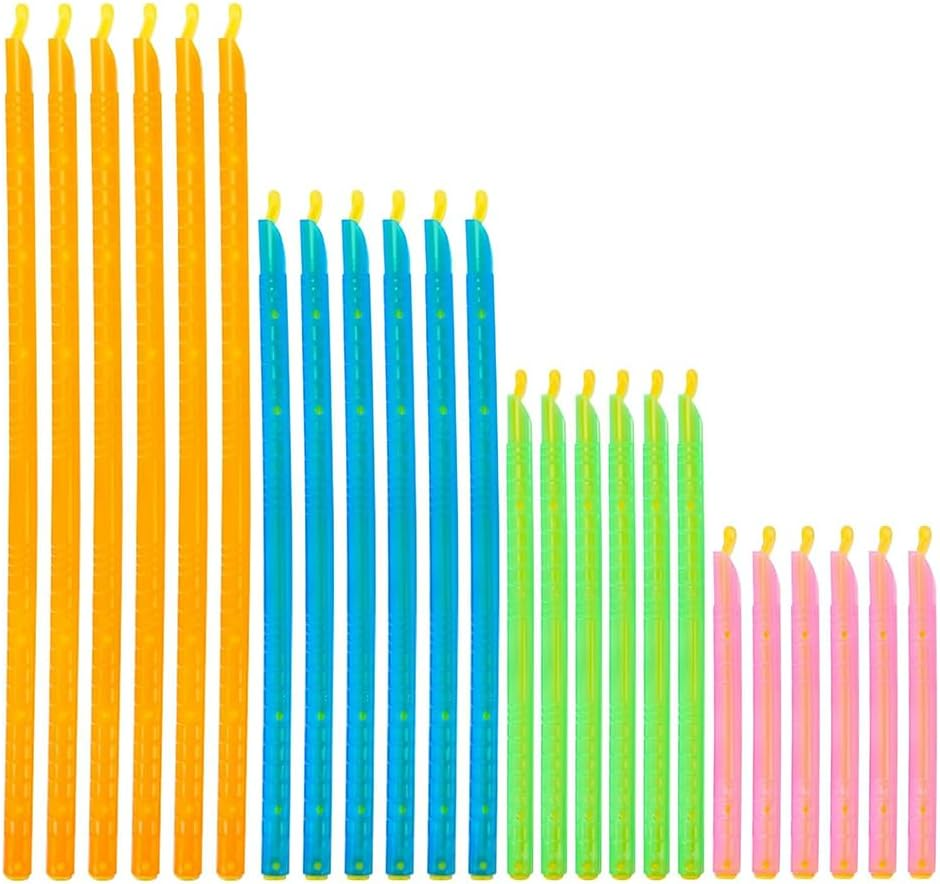 Bag Sealer Sealing Sticks Bag Clips Sealing Clips, 24Pcs Food Bag Sealer Sticks Bag Sealing Clips,Food Storage Sealer Sticks,Bag Sealing Clips Plastic Sealer Clips,Bag Sealer Clips,Bag Sealing Sticks image number 5