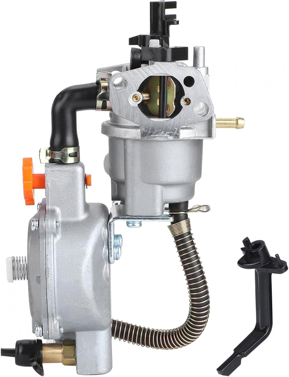 Dual Fuel Carburetor, Carb LPG NG Conversion Kit Generator Parts Portable Gasoline Generator Conversion Kit for 2.8KW GX200 170F Manual Choking Coil image number 3