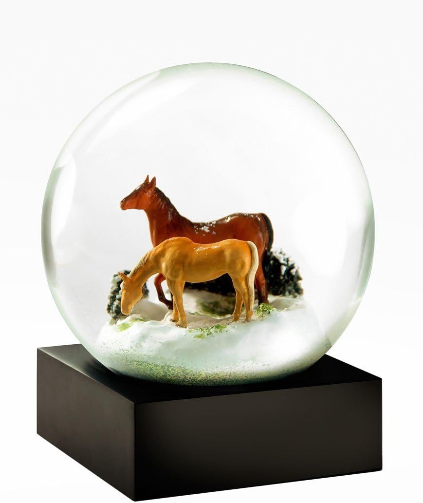 Define Essentials Snow Globe Horses