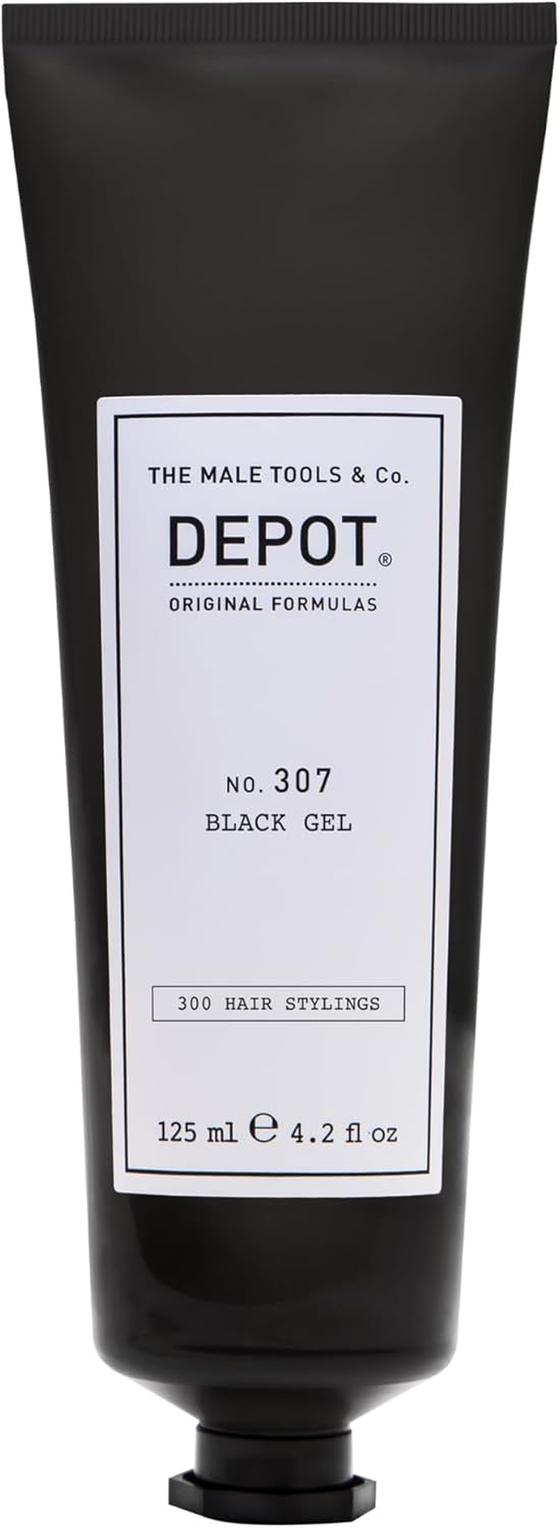 Depot Male Tools 307. Black Gel, 125 Ml image number 4