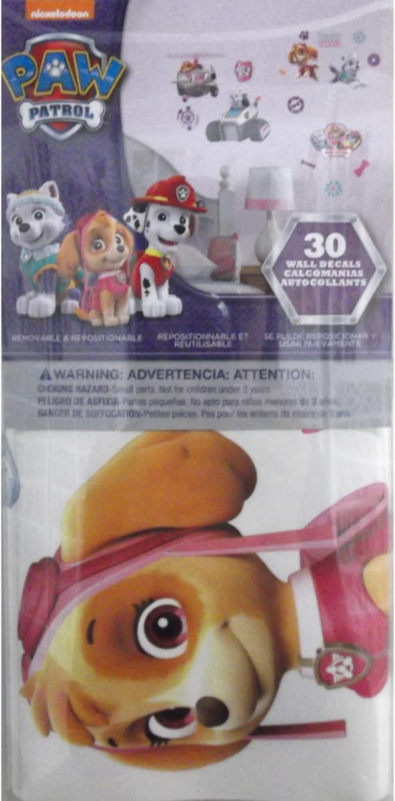 Roommates RMK3124SCS Paw Patrol Girl Pups Peel and Stick Wall Decals image number 6