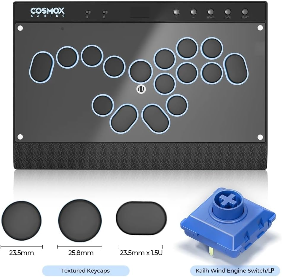 Hautpad C16-S Leverless Joystick Hitbox-Style Controller for Pc/Ps4/Switch Haute42