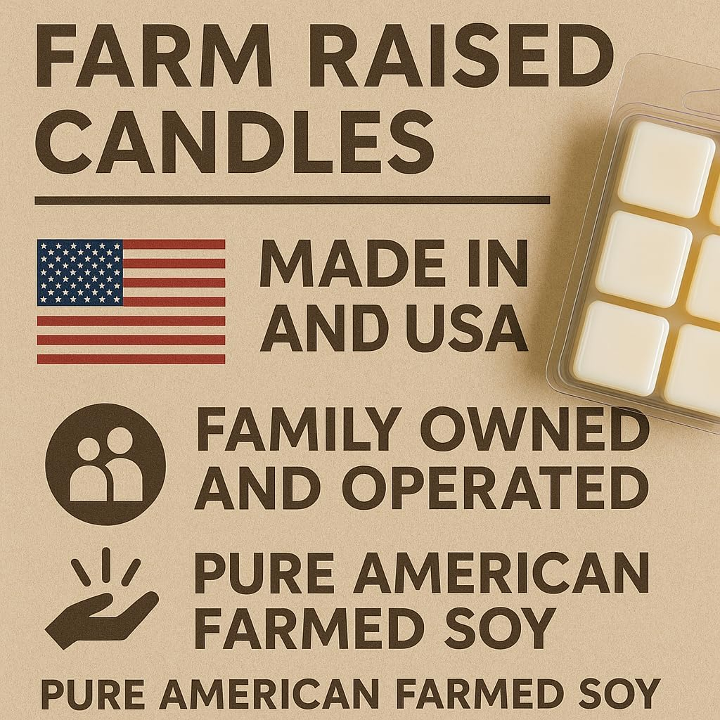 Fall Spice Variety Assorted Mix 5 Pack.100% All Natural American Farm Raised Made Paraffin-Free Pure Soy Scented Wax Melts. Scented Tarts Vegan Wax Melts. like Yankee Candle Tarts or Scentsy. image number 4