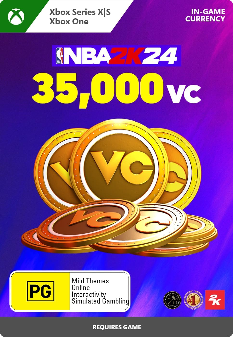 XBOX AU NBA 2K24 35000 VC - Xbox [Digital Code] image number 2