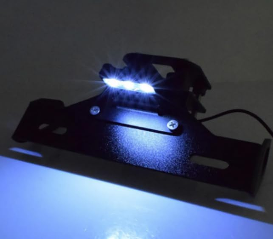 For Z800 2013-2016 Motorcycle Tail Tidy Mudguard Eliminator Kit LED Number Rear Stand Bracket image number 3