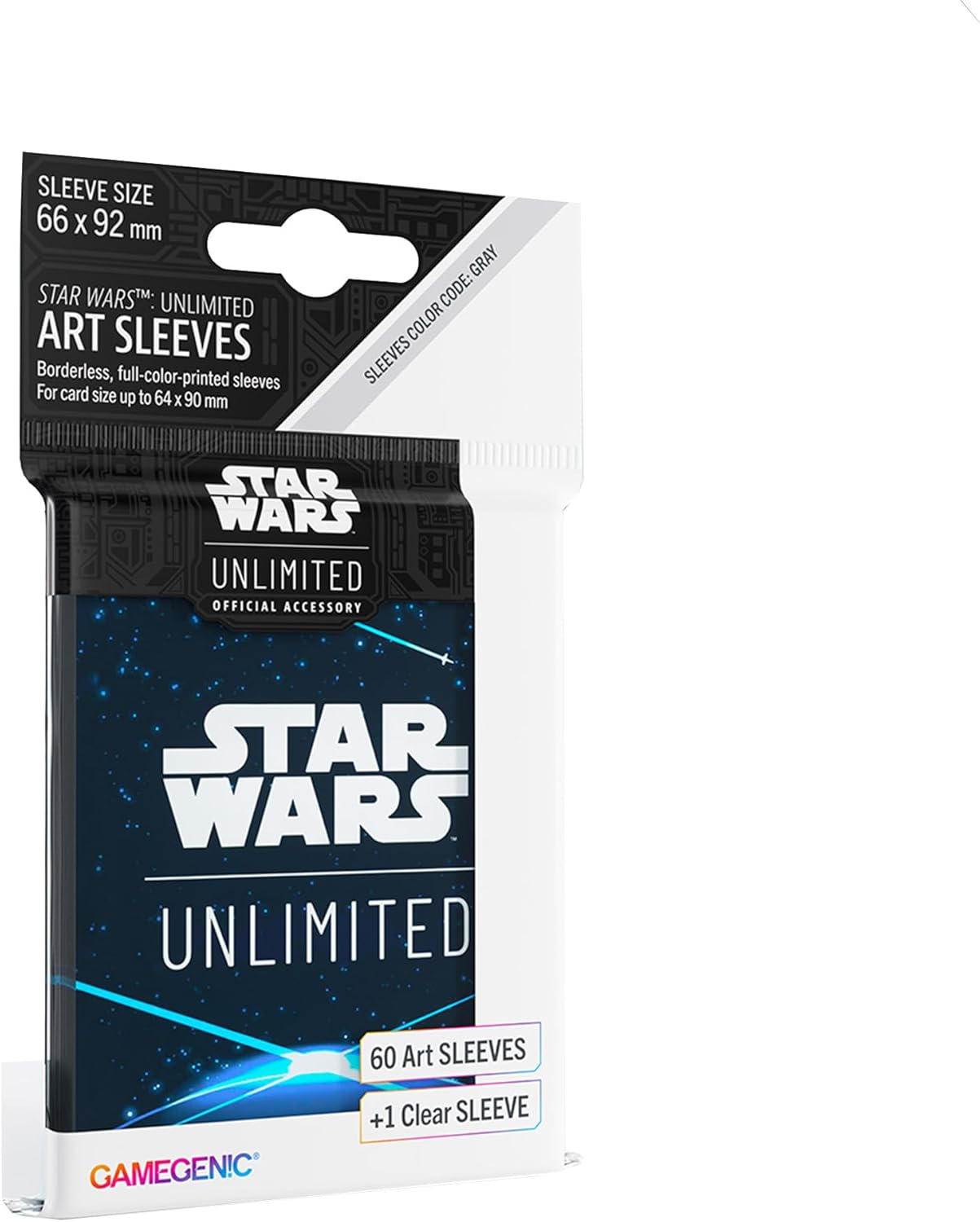 Gamegenic Star Wars Unlimited Art Sleeves - Space Blue image number 2
