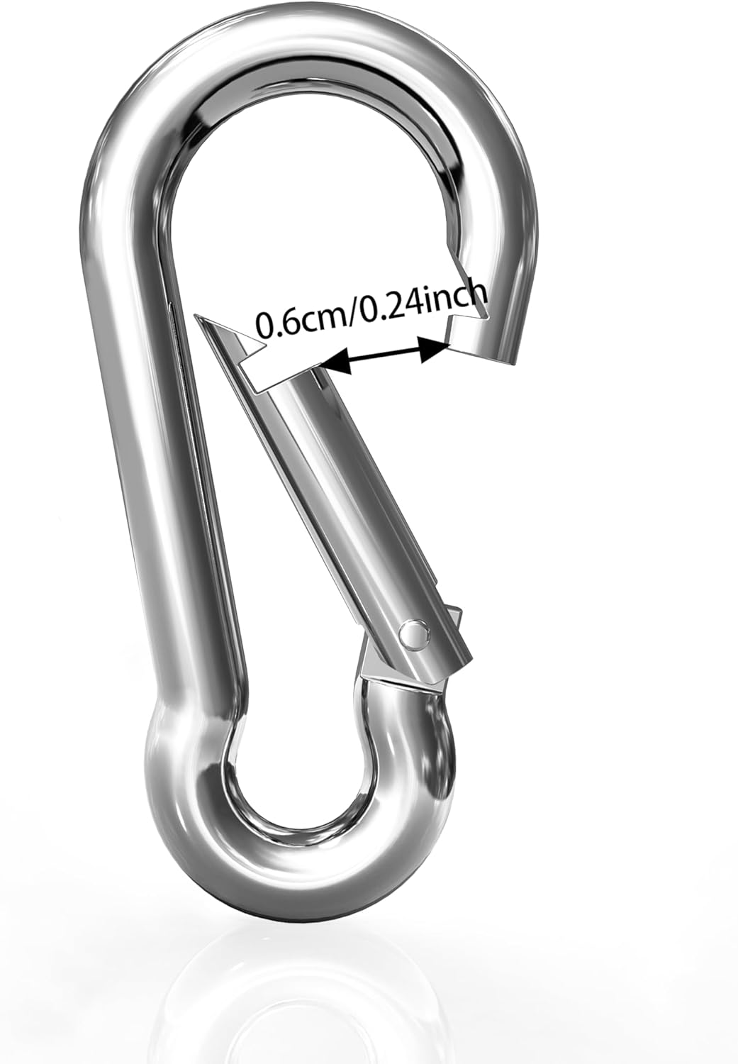 LISOPO Stainless Steel Carabiner Hook image number 4