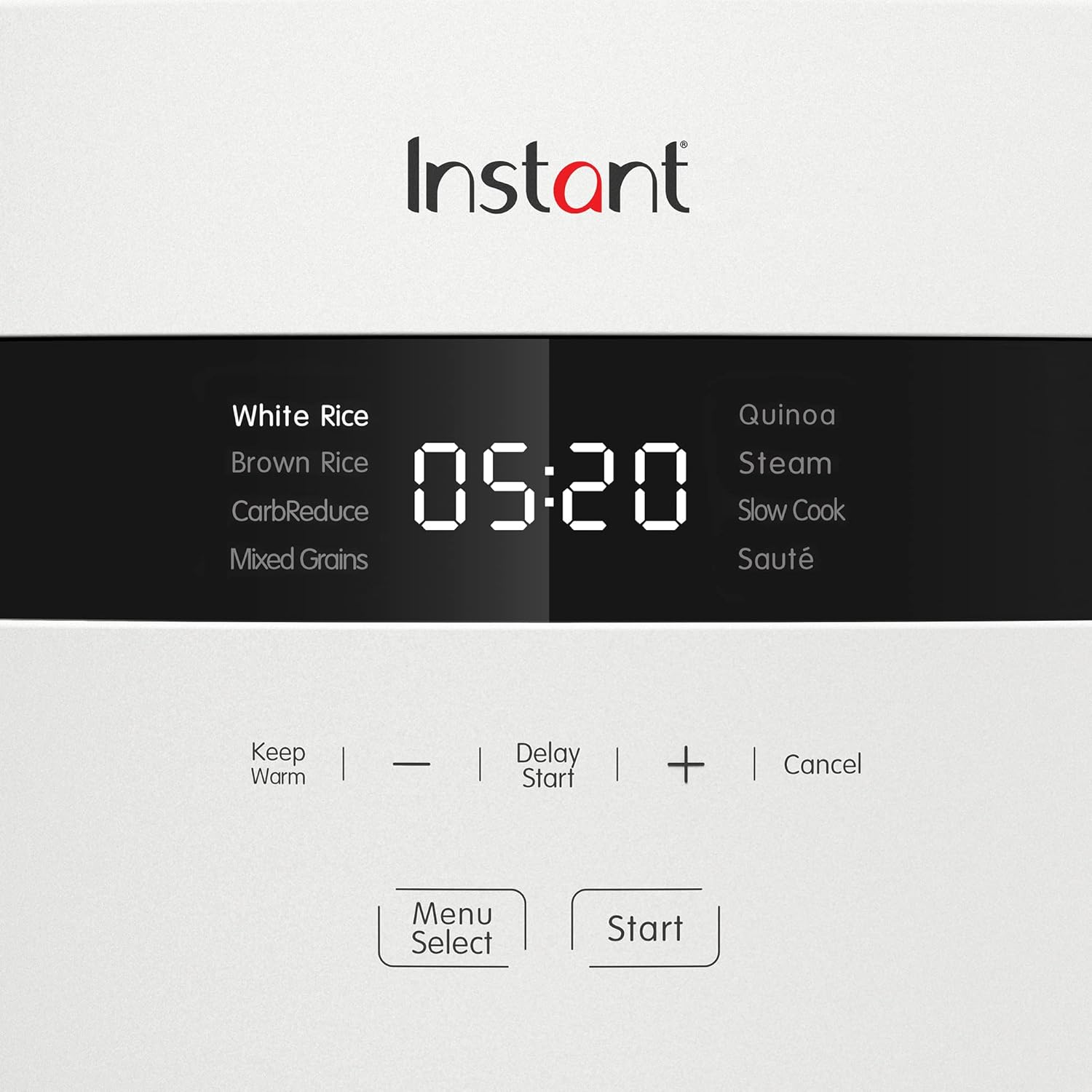 Instant Rice Cooker 10 Cup - with Carbreduce Technology, Automatic Versatile Digital Rice Cooker, Slow Cooker, Steamer and Saut&eacute; Pan - Removable Dishwasher Safe Pot image number 1