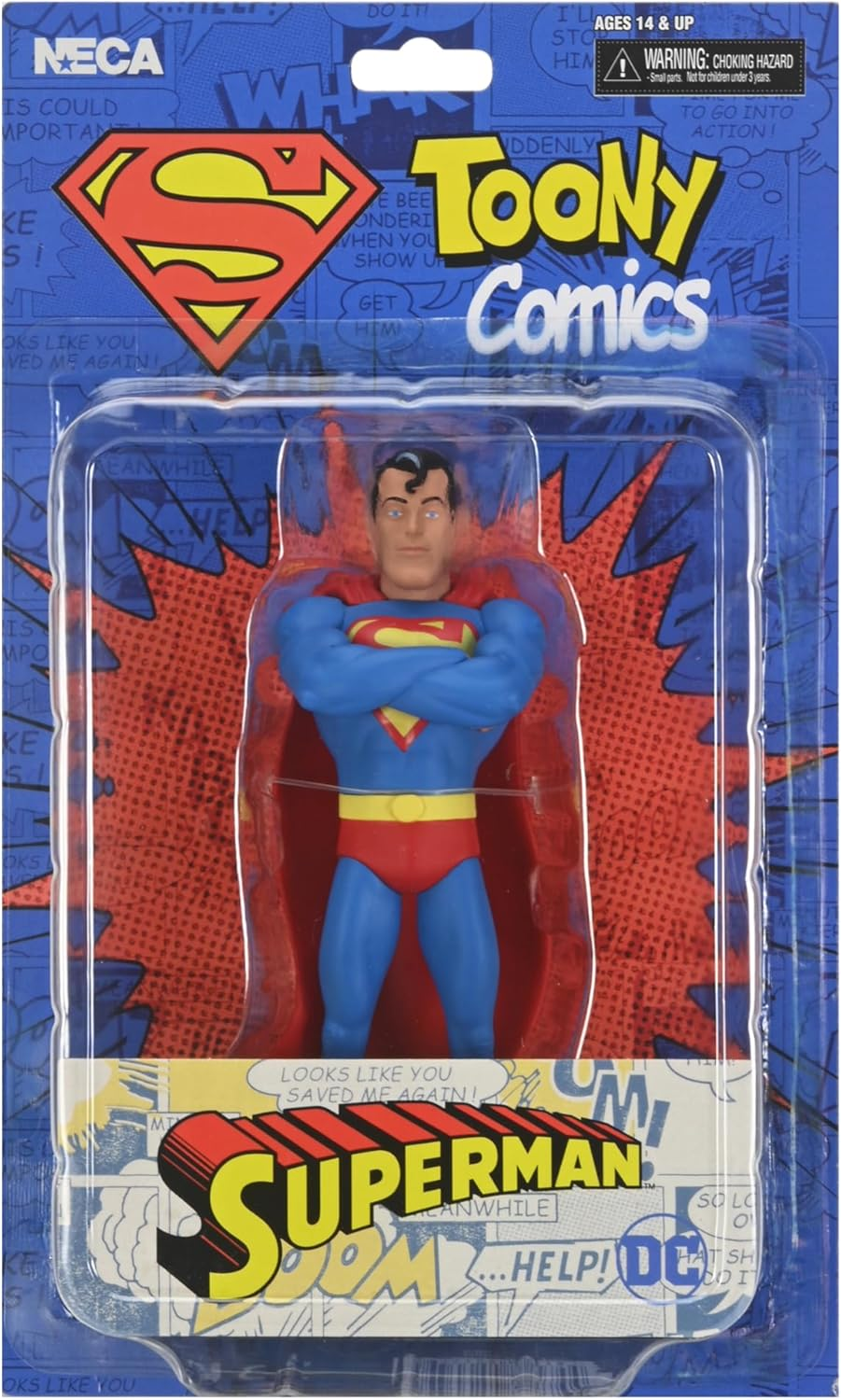 Superman Toony Classics 6" Action Figure - DC Comics - NECA Collectibles image number 4