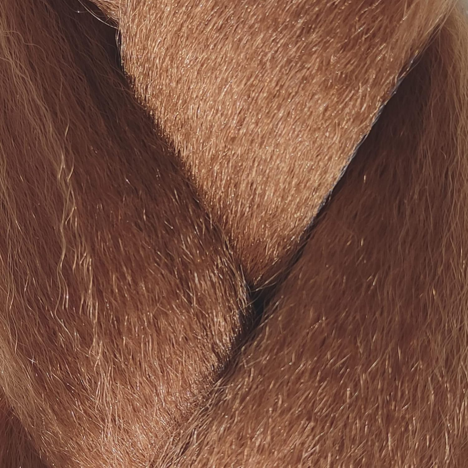 Synthetic Hair for Braiding in Hazelnut - Braids Extensions Rasta Hair - Xpression Hair - Copper image number 2