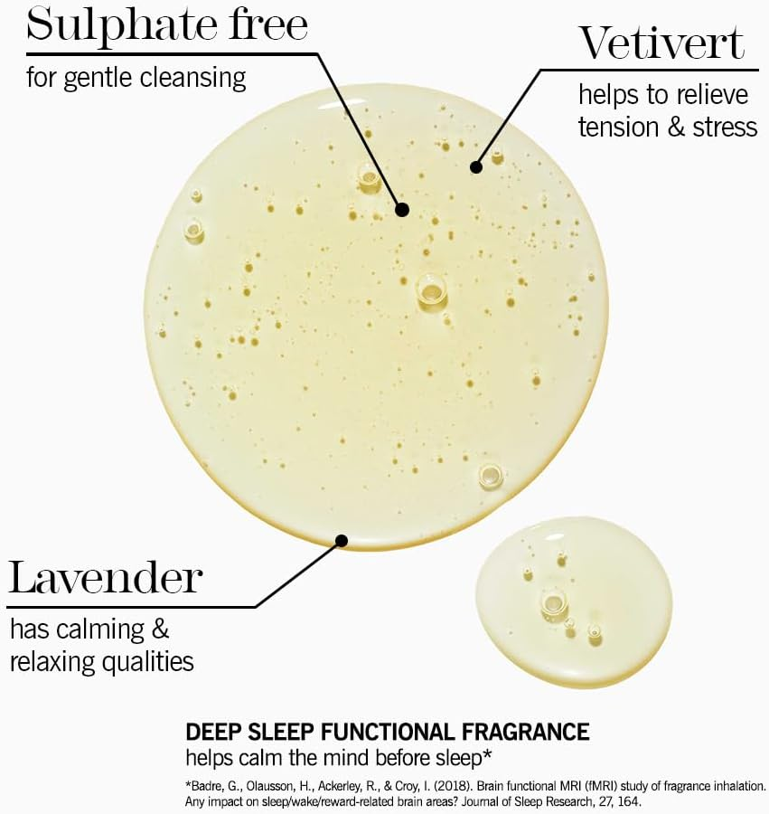 This Works Deep Sleep Shower Gel, 250 Ml - Soothing Shower Gel with Essential Oils of Lavender, Chamomile and Vetivert - Sleep-Promoting Sulphate Free Shower Gel for Men and Women image number 6