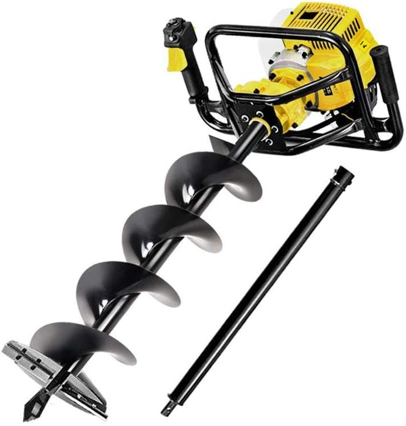 Giantz Post Hole Digger 92Cc Electric Garden Auger Ground Drill Bit Power Tools Hand Tool Gardening Accessorries Gifts for Seedlings, Flowers Fence Extension,(Motor Only) with Anti-Vibration Handle