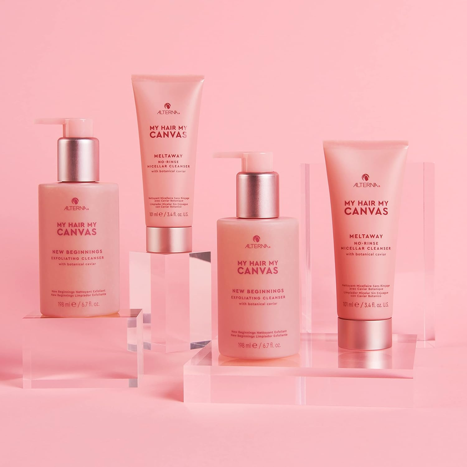 My Hair My Canvas New Beginnings Exfoliating Cleanser by Alterna for Unisex - 33.8 Oz Cleanser image number 4