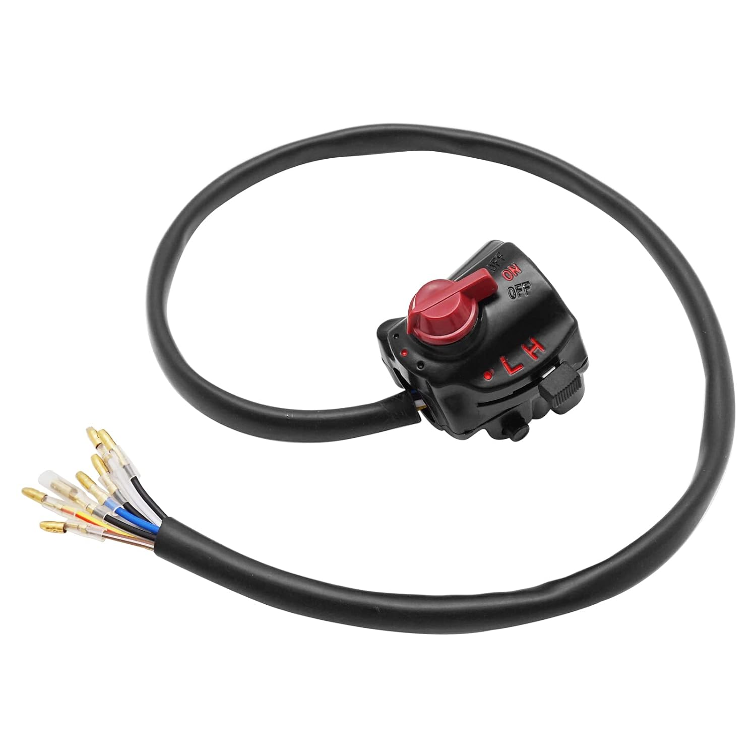 Right Start Stop Kill Headlight Control Switch for Honda CB500 1971-1973 CB750K 1971-1972, OEM# 35300-323-671 35300-300-674 image number 2