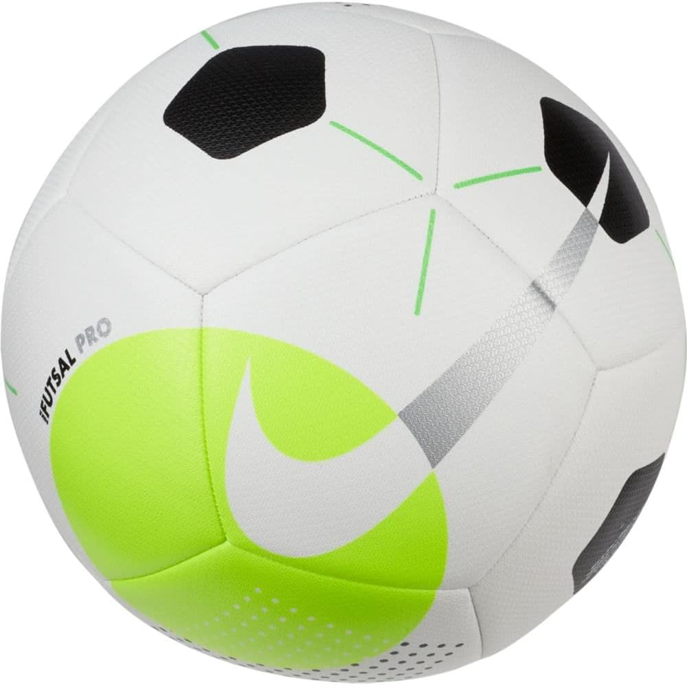 NIKE DH1992-100 Futsal Pro Recreational Soccer Ball Unisex Adult White/Volt/Silver Size 0 image number 1