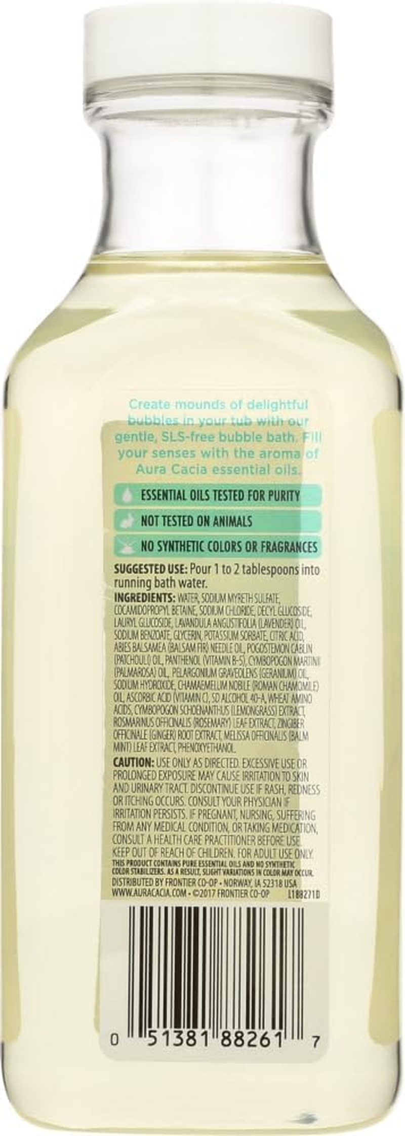 Aura Cacia Bubble Bath Chamomile Tranquil image number 2