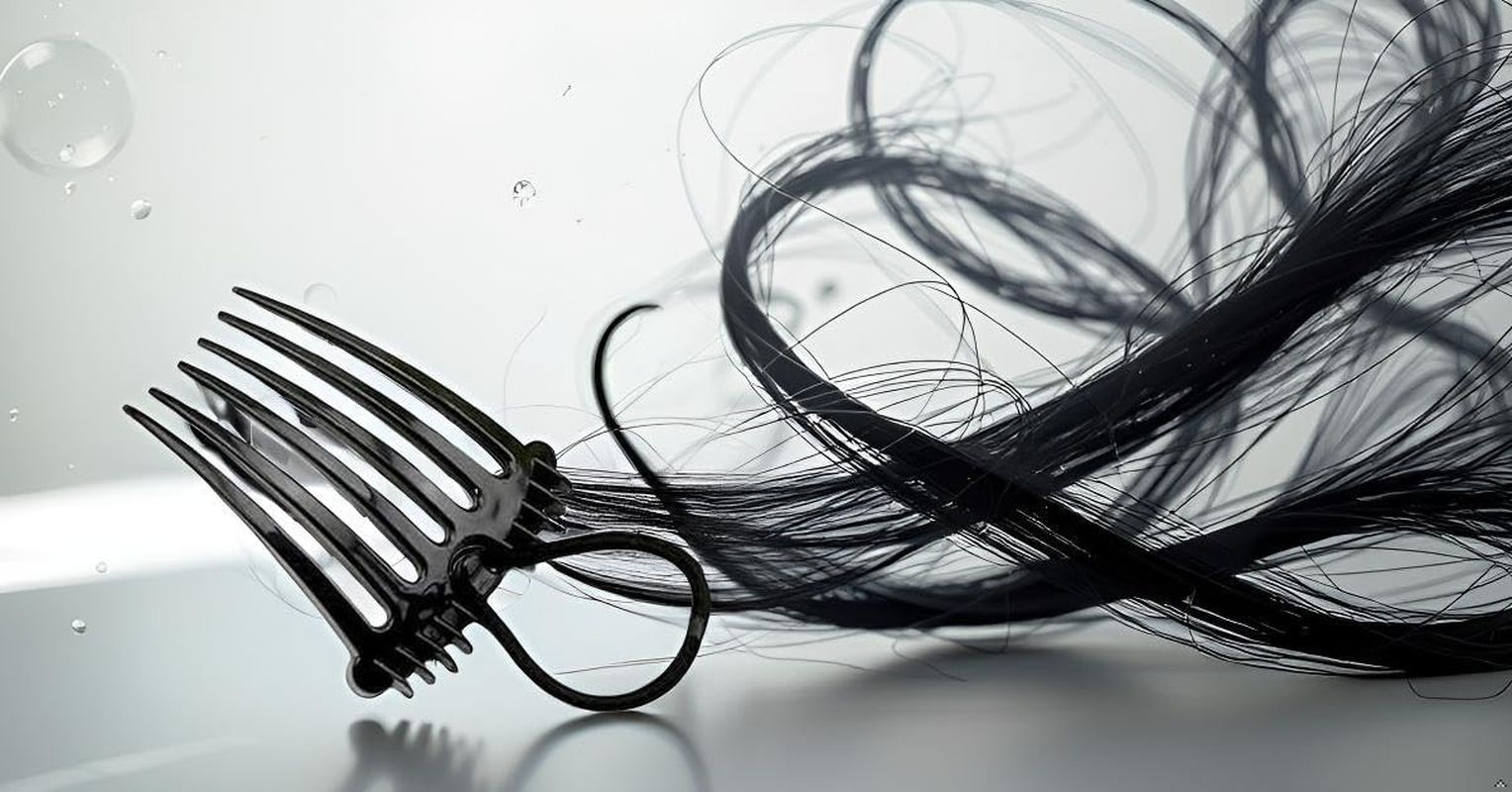 1 X Hair Comb for Plugging, Hair Comb, Fluffy Combs, Ponytails, Fashionable Hair Accessories, Practical and Chic Hairstyles image number 4