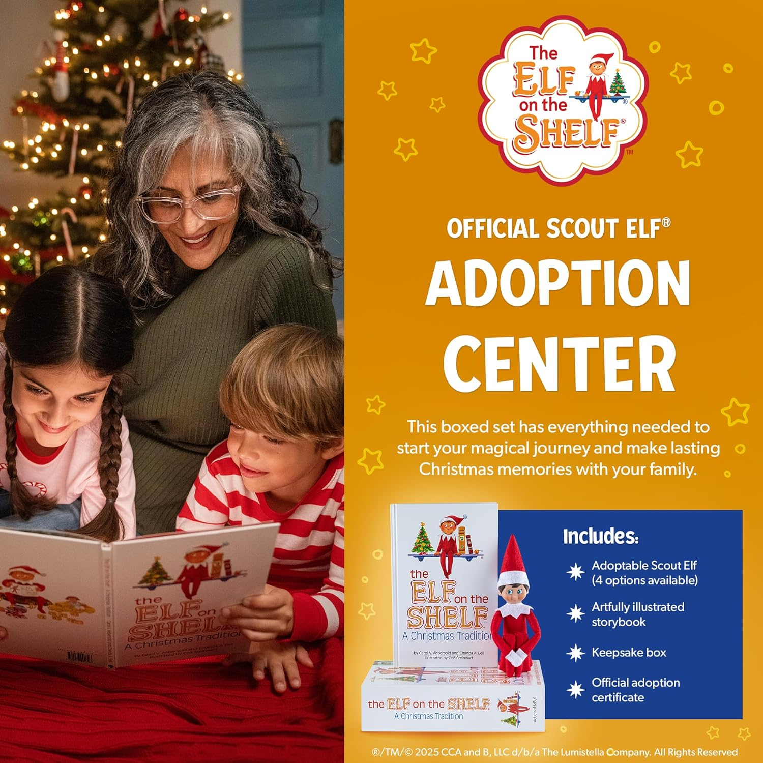 The Elf on the Shelf Boy Light, Red and White image number 1