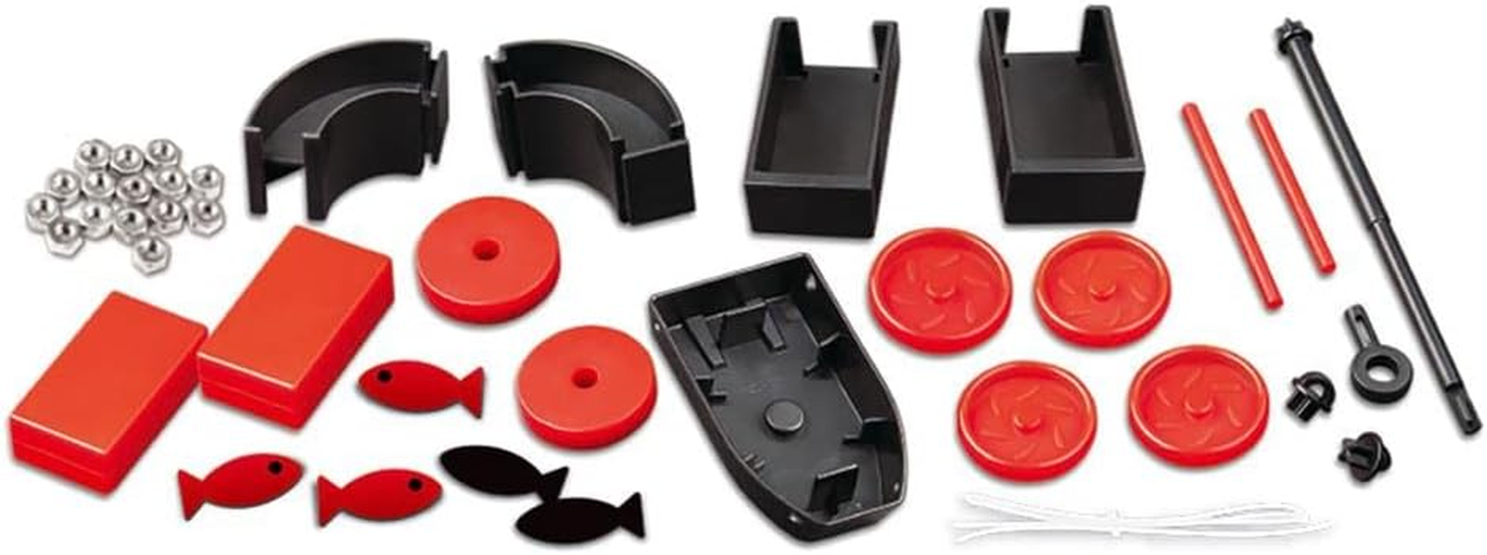 4M Kidzlabs Magnet Science, 10 Experiments and Games, Construct Super Magnet Racer, Create Magnetic Sculptures, Educational Toys image number 2