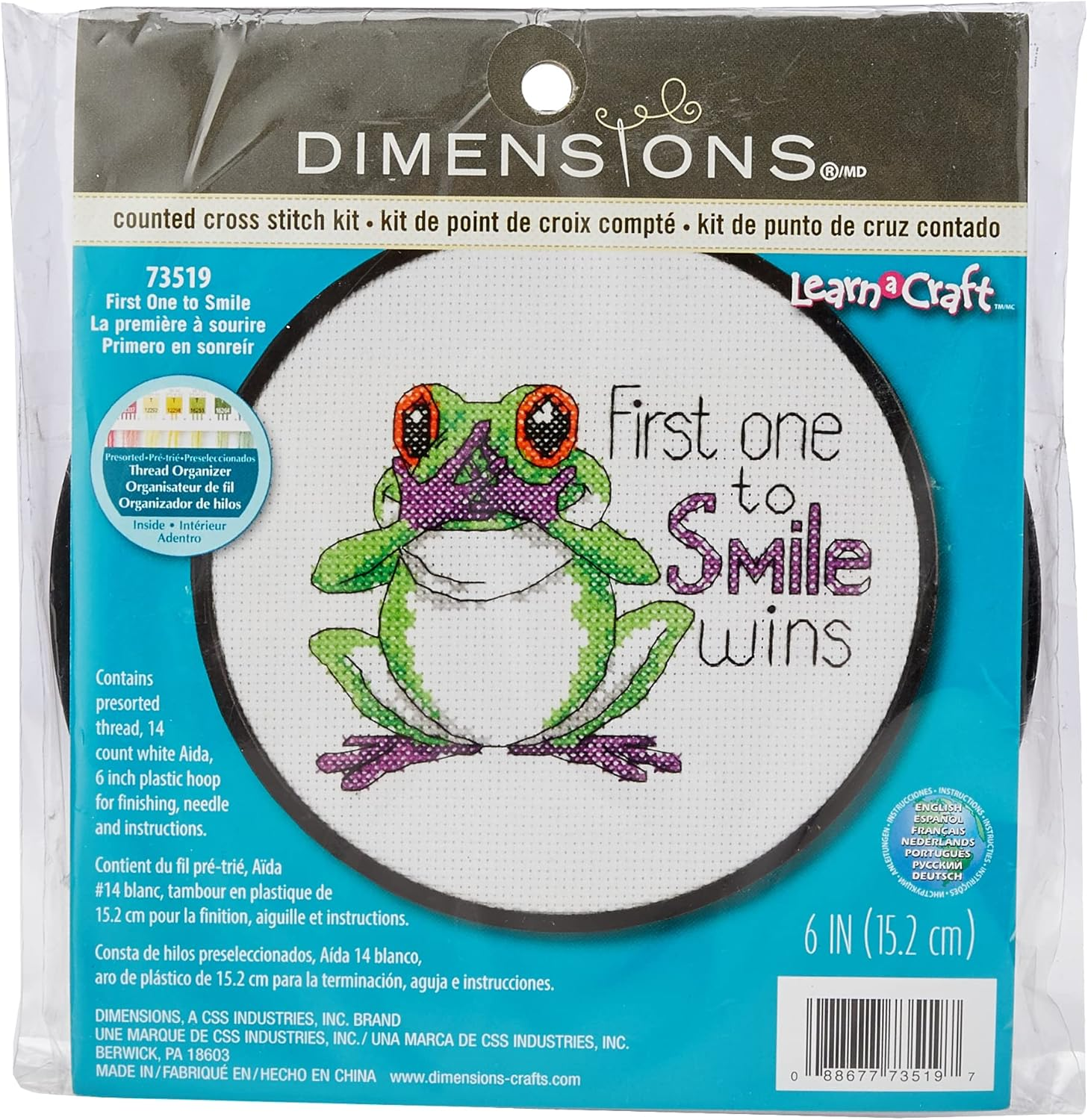 Dimensions Cupcake Lac Counted Cross Stitch Needlecraft image number 2