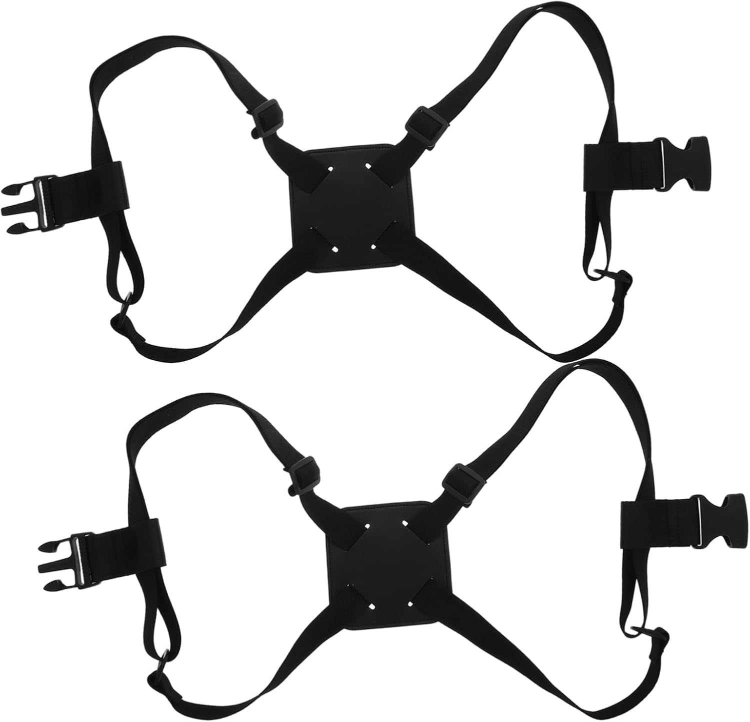 VANZACK 2Pcs Adjustable Luggage Straps for Suitcases Elastic Tie down Straps Luggage Belt