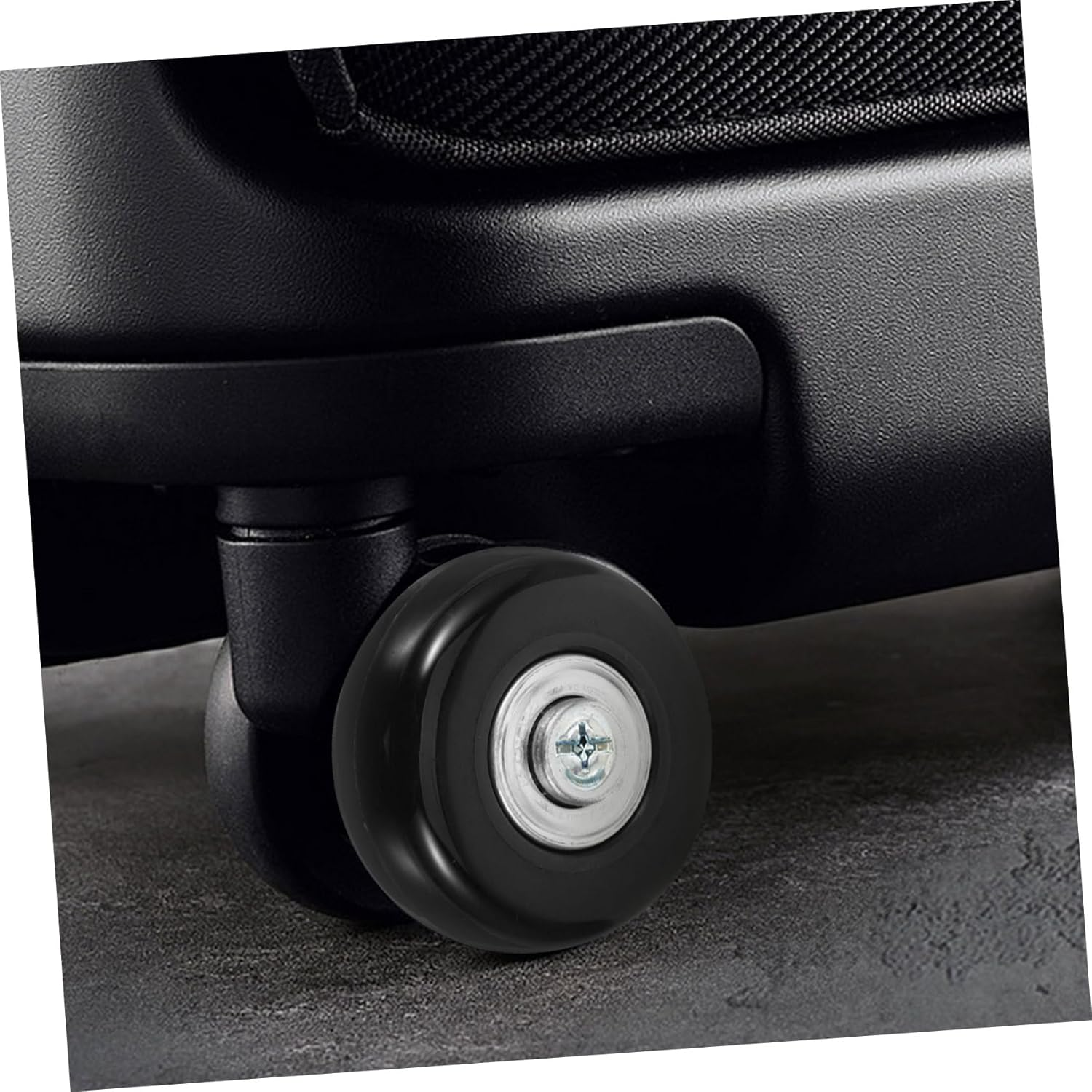 OKUMEYR 2Pcs Universal Replacement Luggage Wheels Rubber Casters 45X18Mm Small Suitcase Repair Kit for Travel Suitcases and Trolley Bags image number 5