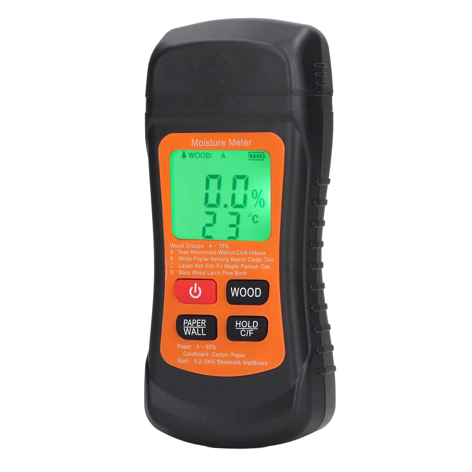 Fdit Wood Meter Carton Display Tester Building Materials Industry Tester Wall Industrial LCD Digital Display Pin Type Double for Holder Display Humidity image number 3