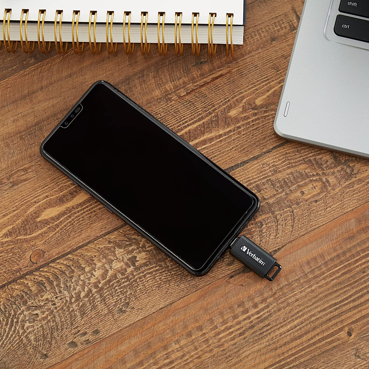 Verbatim Type-C USB 3.2 Gen 1 Flash Drive 32GB - Black image number 6