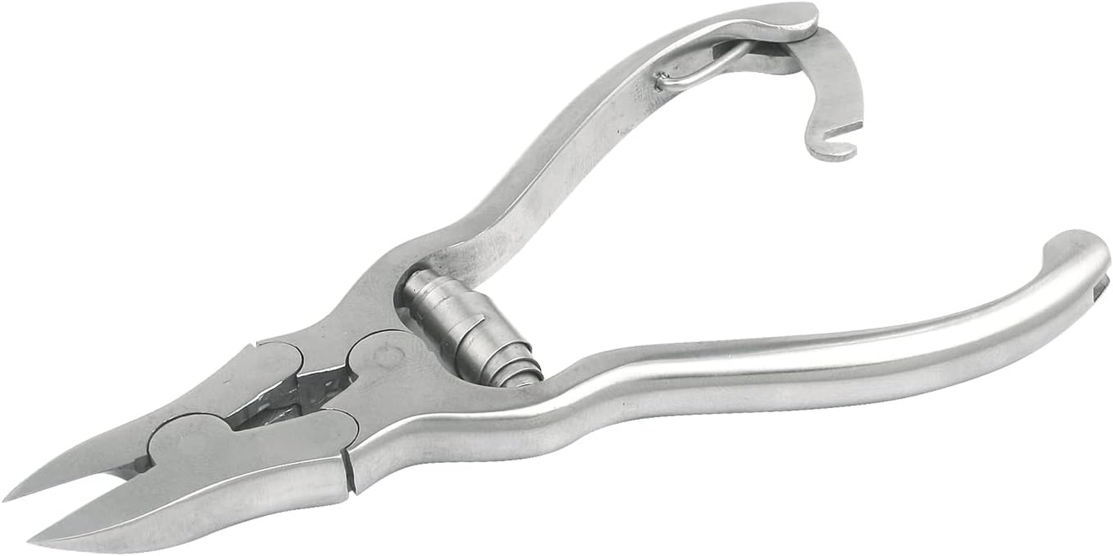 Masako Clipper Very Strong/Toenail Nippers with Double Joint, Straight Blade, Stainless Steel, 12 Cm image number 1