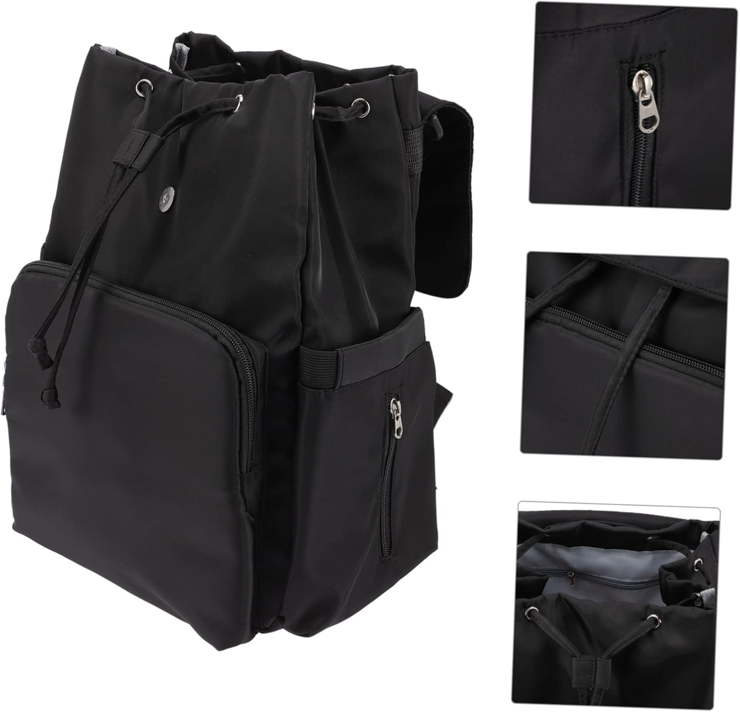 Ibasenice Nappy Bag Organizer Backpack for Diapers Toys Milk Bottles Dry Wet Separation image number 1