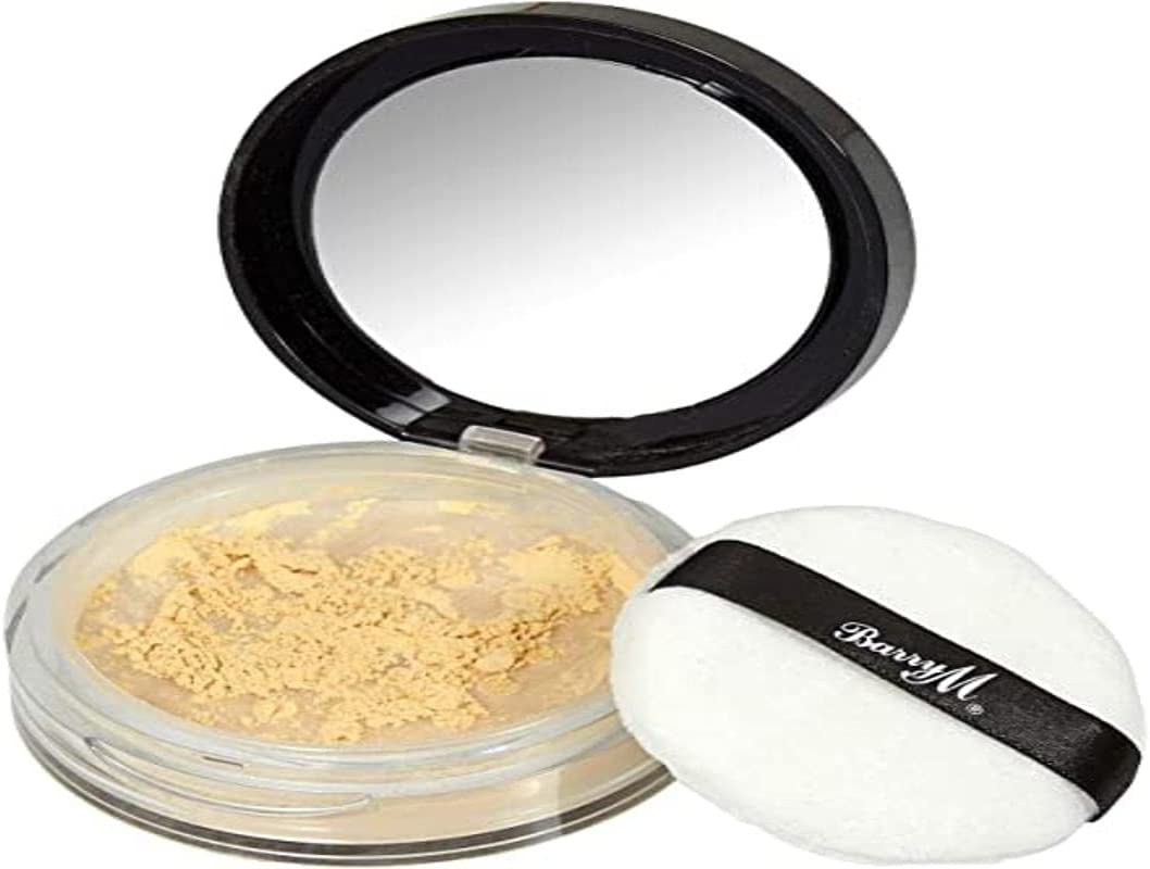 Barry M Ready Set Smooth Banana Loose Setting Powder, Banana, 5G