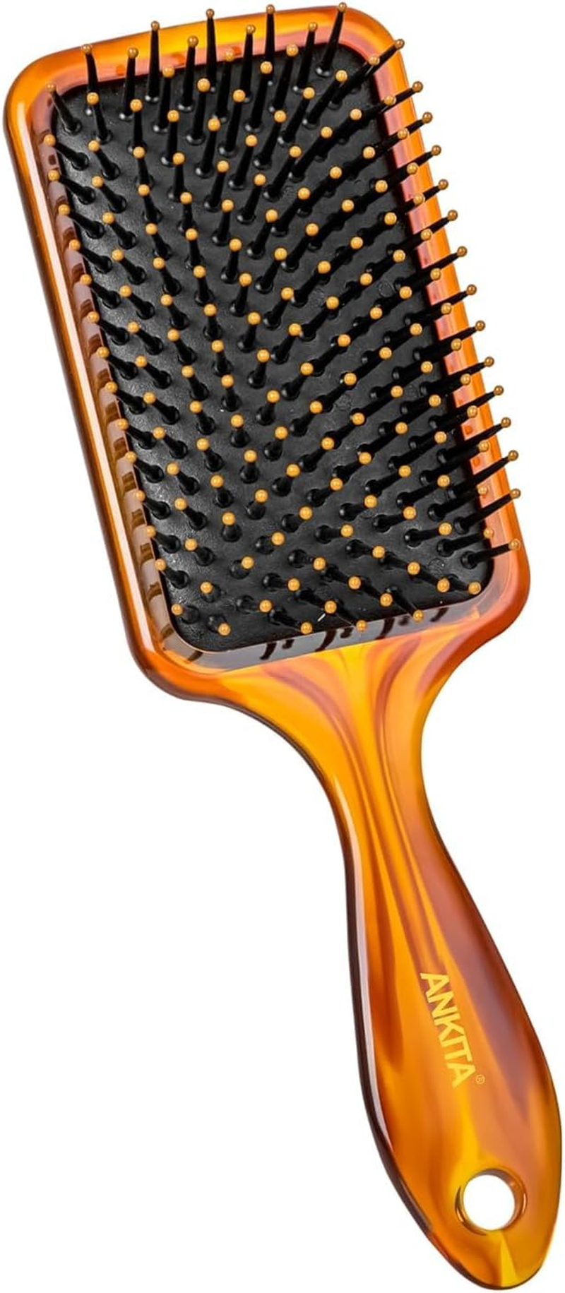 Ankita Paddle Hair Brush (Mini Handle) | Handy Hair Brush | Hair Brush for Men and Women | Hair Brush under 200 | image number 3