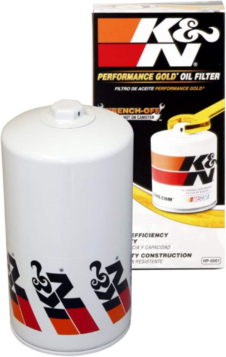 K&N HP-6001 Premium Oil Filter for 2004 IC Corporation 1000 SC 7.3L V8 Diesel image number 6