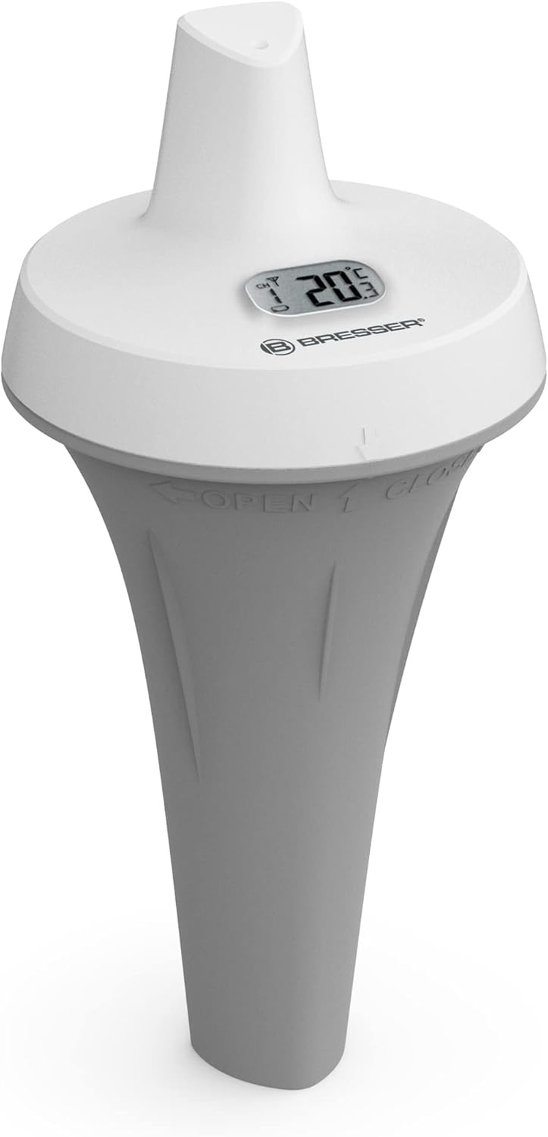 Bresser Pool Thermometer for Water Temperature Measurement, Additional Sensor for Some Bresser Weather Stations or Stand-Alone Solution - White image number 3