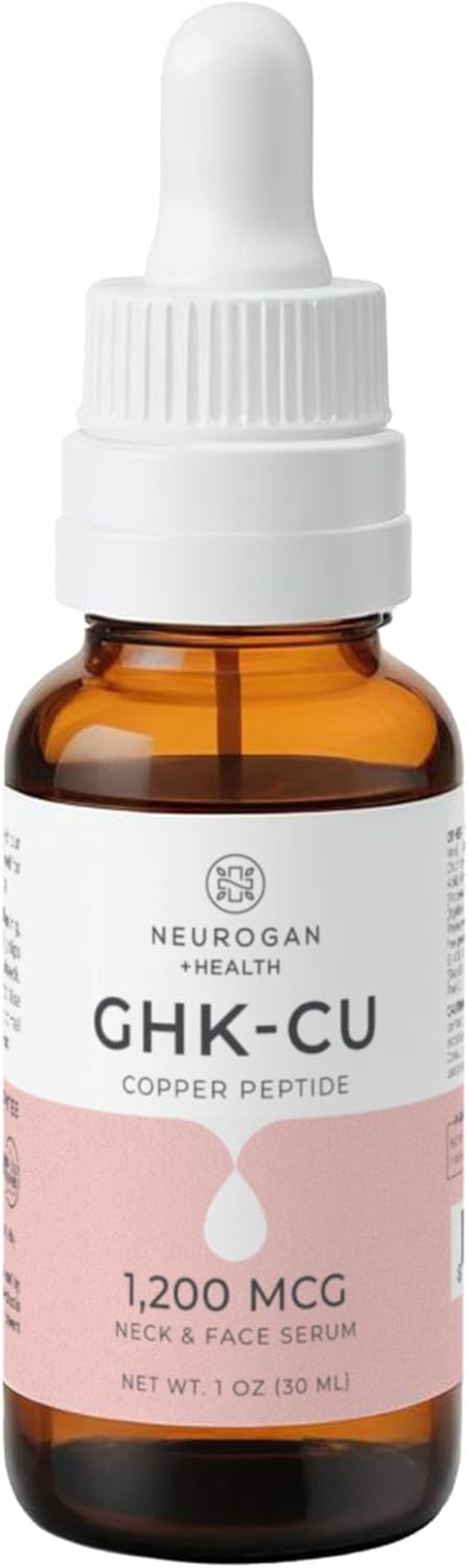 Ghk-Cu (Copper Peptide) 4% Neck & Face Serum 1,200Mcg (1 Oz Bottle) image number 3