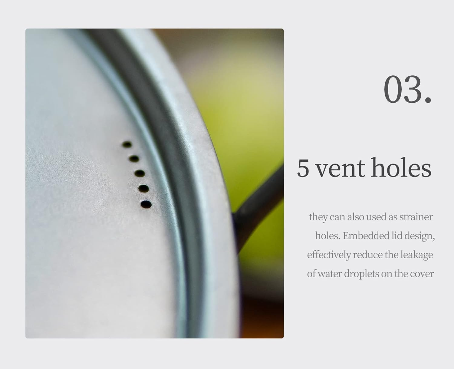 Boundless Voyage Ti2104C 5L Outdoor Camping Titanium Pot with Lid Folding Handle Hiking Picnic Portable Large Capacity Stockpot Cooking Pot