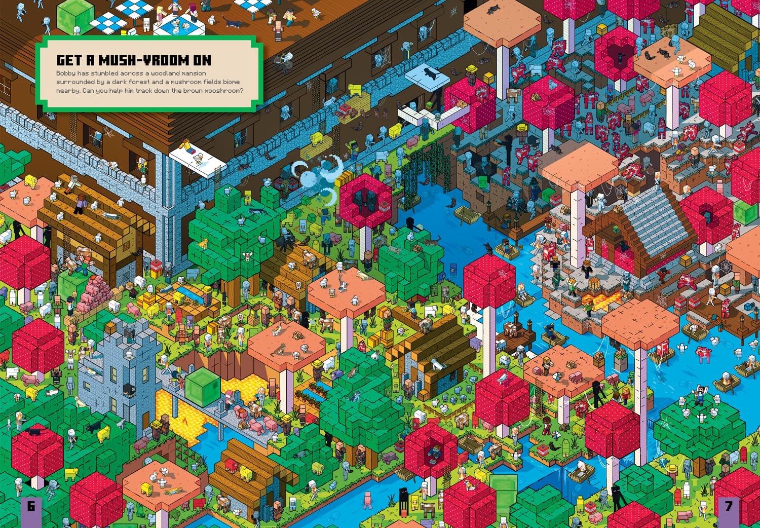 Minecraft Where'S the Zombie?: Search and Find Adventure image number 6