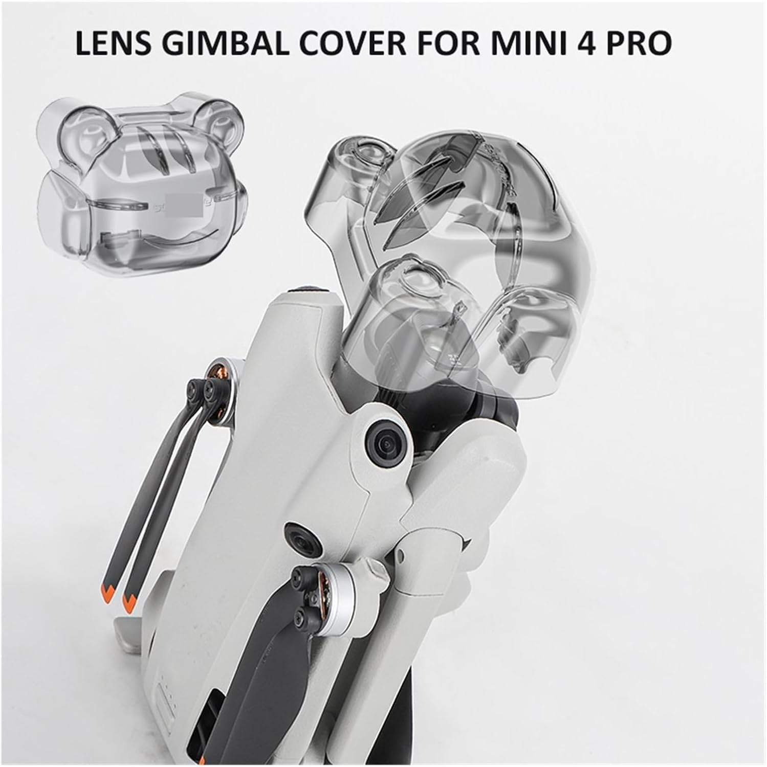 Gimbal Lens Cover Cap for Mini 4 Pro Lens Protective Cover Quick Disassembly Case Protective Shell Drone Accessories image number 2