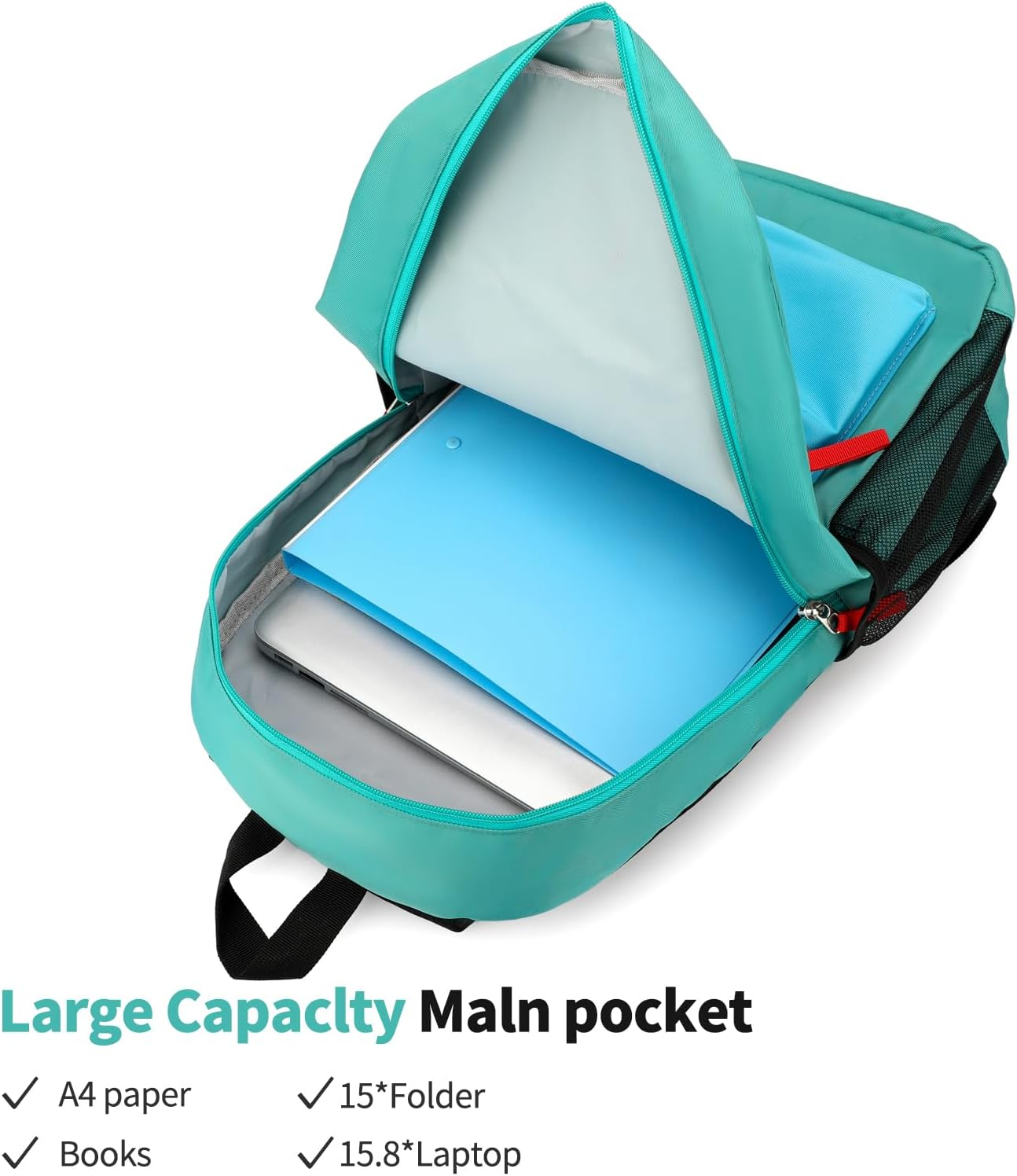 BEFUNIRISE Backpack Set for Girls Boy Kids Backpack with Lunch Box for Elementary Primary Kindergarten School Bag image number 4