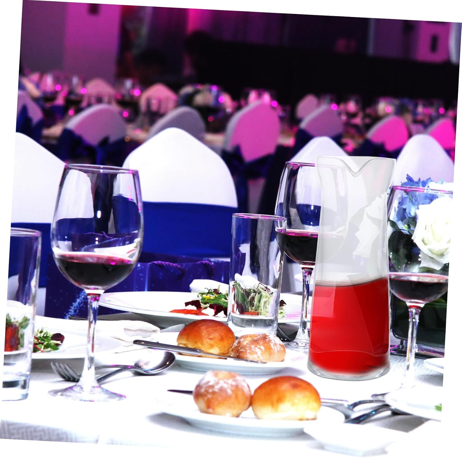 ZUNOXAZ Wine Dispenser and Whiskey Decanter 200Ml Glass Liquid Pitcher Fast Pour Home Bar Use Alcohol Serving image number 4