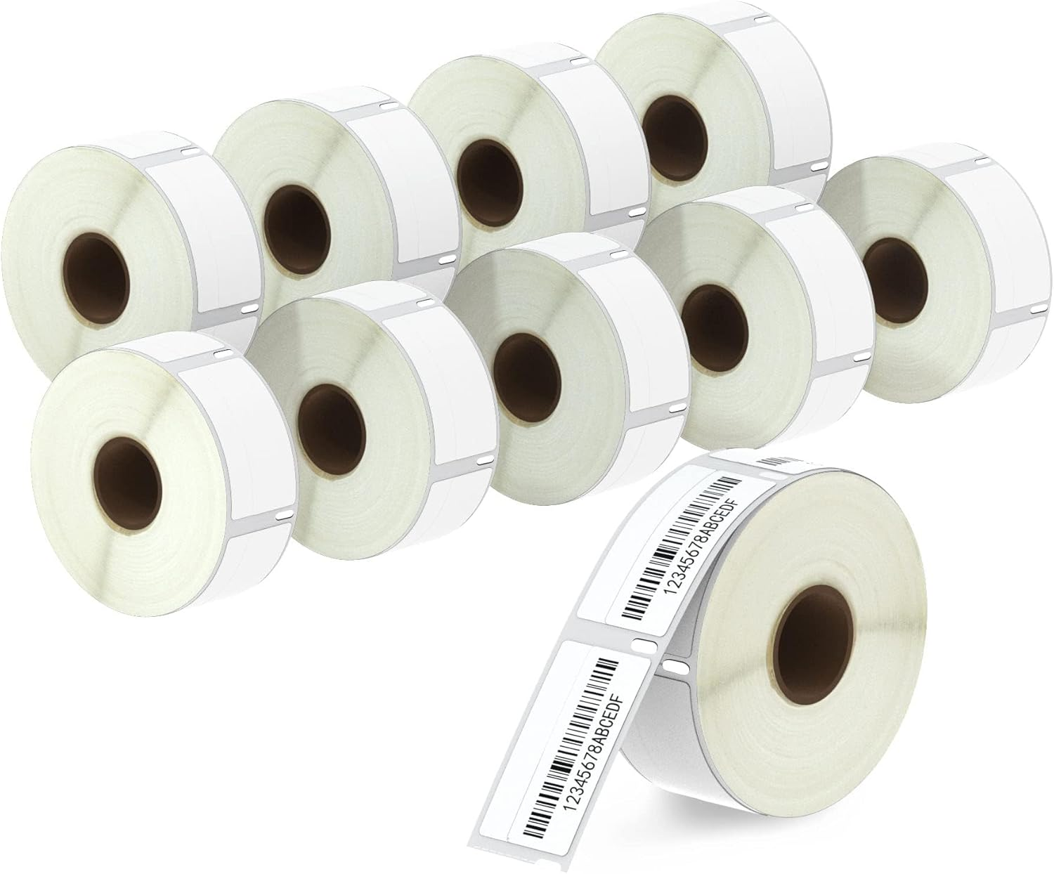 BETCKEY - Compatible Dymo 11355 (19Mm X 51Mm) Multipurpose Labels - Compatible with DYMO Labelwriter 450, 4XL, NOT Fit 550, 550 Tube & 5XL [10 Rolls/5000 Labels] image number 6